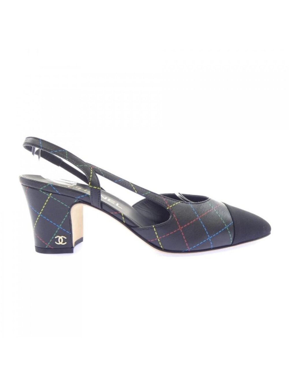 Chanel Pumps Heel Black